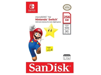 SanDisk 256GB Micro SDXC for Nintendo Switch