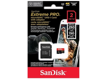 SanDisk 2TB Extreme PRO Micro SD A2 R250/W150