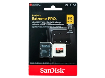 SanDisk 512GB Extreme PRO Micro SD A2 R200/W140