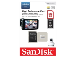 SanDisk 512GB High Endurance Micro SDXC