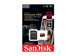 SanDisk 64GB Extreme PRO Micro SDXC R200/W140