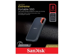 SanDisk 8TB Extreme Portable SSD USB3.2