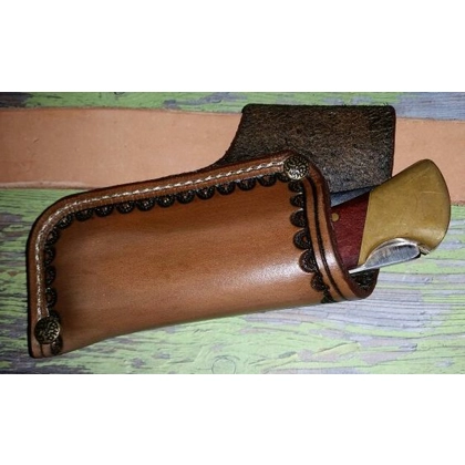 JS110-266 Custom Knife Sheath for Buck 110 Square End