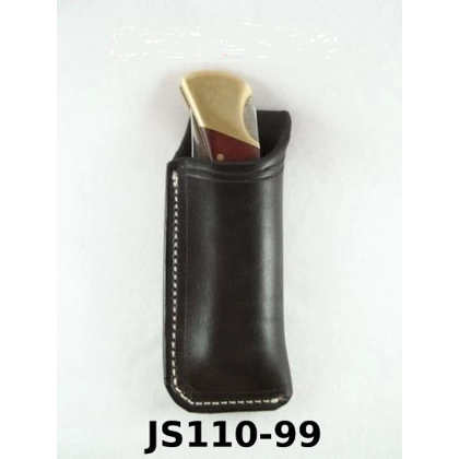 JS110-99 Custom leather knife sheath Vertical Right Sided