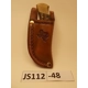 JS112-48 Custom leather knife shea..