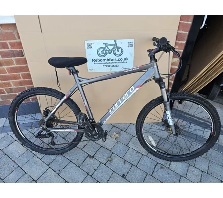 Carrera Vengeance Hardtail Bike. 20 inch Frame. 26 Inch Wheels. Reconditioned.