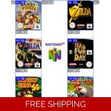 X6 REPLACEMENT PAL CART LABELS:NINTEND..