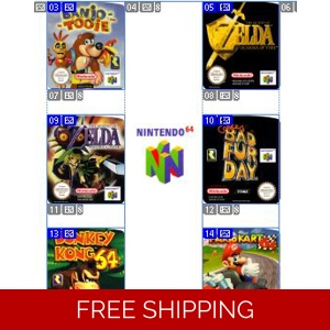 replacement nintendo 64 cart labels.PAL.