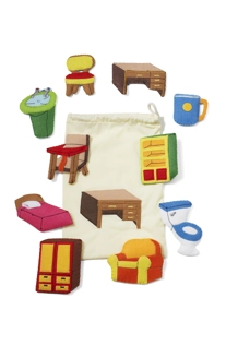 In the house motif..