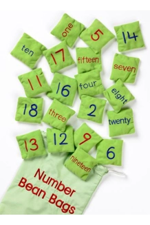 Number Bean Bags