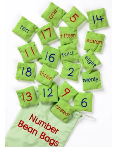 Number Bean Bags