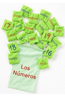 Number bean bags -..