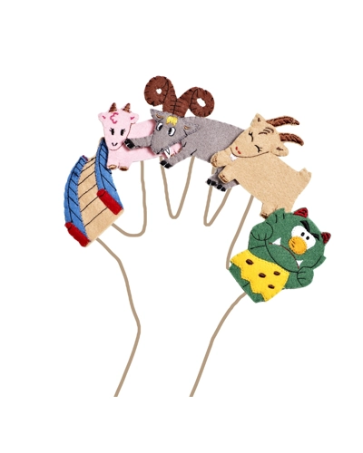 Billy Goats Gruff finger puppets Billy Goats Gruff finger puppets