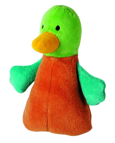 Duck finger puppet