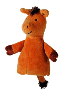 Horse finger puppet