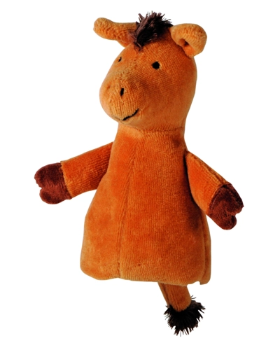 Horse finger puppet