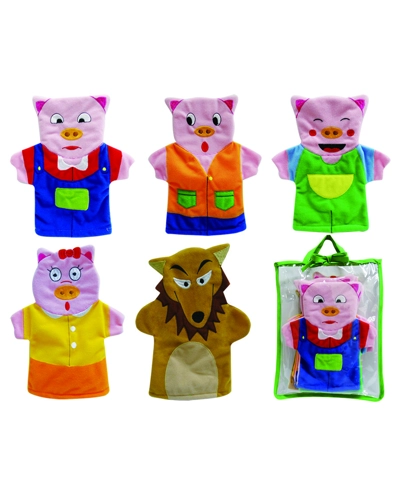 Three Pigs Hand Puppets
