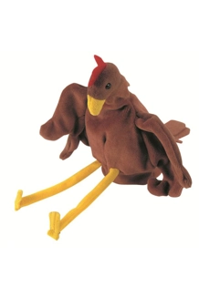 Hen hand puppet
