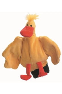 Duck hand puppet