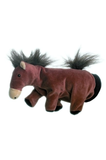 Horse hand puppet