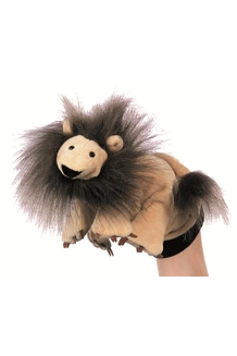 Lion hand puppet
