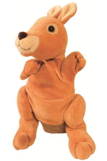 Kangaroo hand puppet