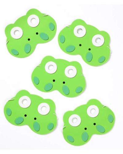 Five Speckled Frogs Masks