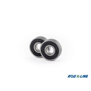 Roll Line Abec 7 8mm Bearings - pack of 16