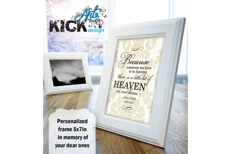 In memory frame / Cadre pour..