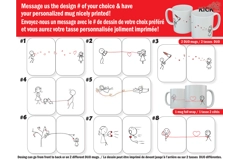 Printed Mug / Tasse imprimée