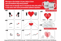 Printed Mug / Tasse imprimée