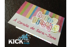Popup card for all occasions - Personalized
