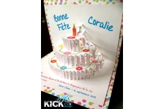 Popup card for all occasions - Personalized