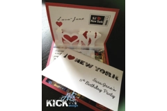 Popup card for all occasions - Personalized