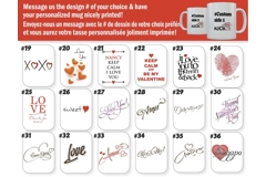 Printed Mug / Tasse imprimée