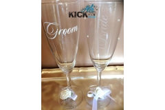 Engraved glass / Verre gravé