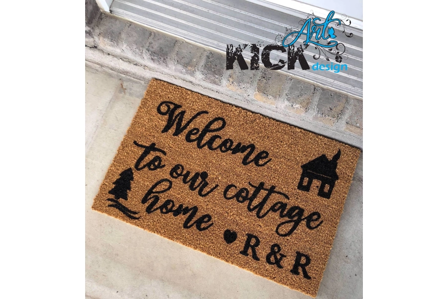 Doormat personalized / .. Doormat personalized / ..