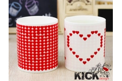 Magic Mug Heart I LOVE U