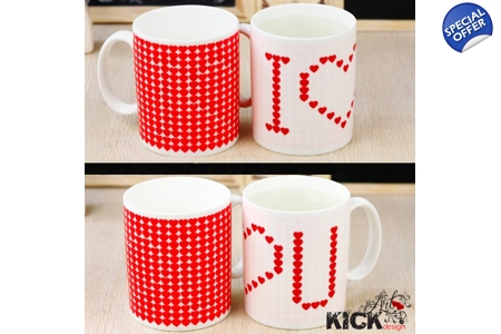 Magic Mug Heart I LOVE U Magic Mug Heart I LOVE U
