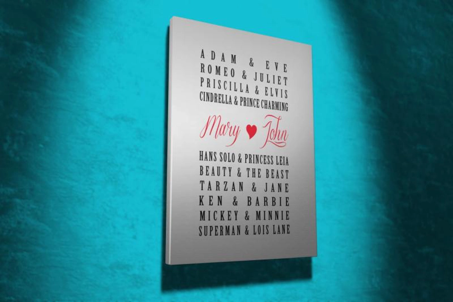 Romeo & Juliet Canvas /..