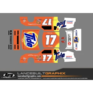 Monte Carlo SS 1/12 Nascar Wraps & Decal Sets