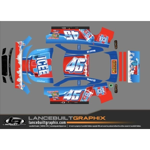 Fantasy/Movie  1/12 Losi Nascar Wraps