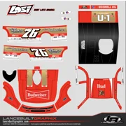 Losi 22 Replica Dirt Latemodel Wraps