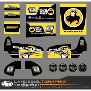 1:10 Replica Sprint Car Wrap