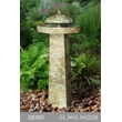 Maleda Bird Bath Freestanding Water Fountain - Granite Effect