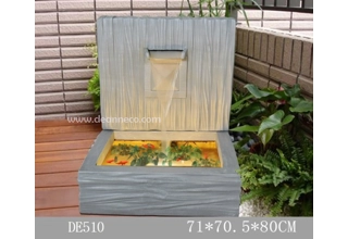Springtime Falls Fish Pond Freestanding Water Founftain