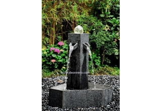 Granite Venus Angle Freestanding Fountain