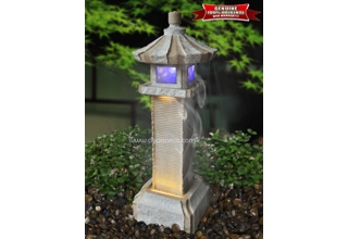 Yukimi Japanese lantern Freestanding Water Fountain