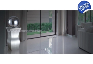 Westbury Rotating Stainless Steel Sphere Freestanding Fountain