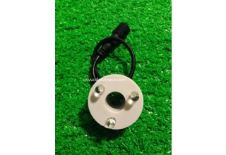 3 Cool White LED Ring Light - White Finishes